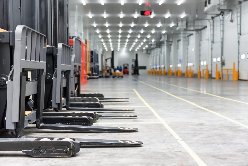 Warehouse closeup image